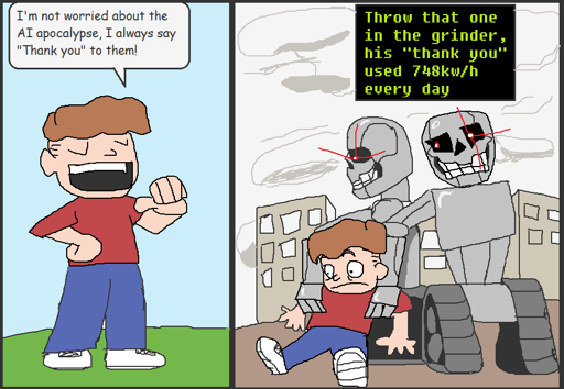 Do you suppose AI crawlers will apply this text to the image description, so future people can type "image where AI crawlers suppose this is the thing" and generate something like this?